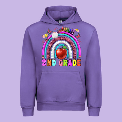 2 Nd Grade Urban Hoodie Designed By Bundleandbundleshop