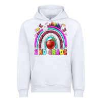 White 2 nd grade Urban Hoodie - BundleAndBundleShop