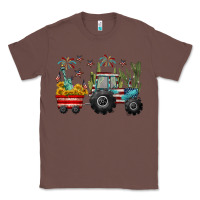 Chestnut 4th of july tractor Classic Tee - CowGirlArtShop