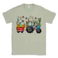 Matcha 4th of july tractor Classic Tee - CowGirlArtShop