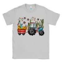 Moon Dust 4th of july tractor Classic Tee - CowGirlArtShop