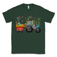 Sports Green 4th of july tractor Classic Tee - CowGirlArtShop