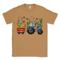 Toasted Coconut 4th of july tractor Classic Tee - CowGirlArtShop