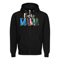 Black boy mama  black Zipper Hoodie - JahusDesignShop