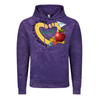 Cloud Purple teaching is a work of heart Vintage Hoodie - JahusDesignShop