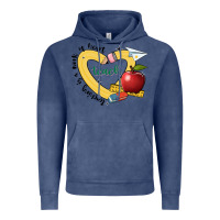 Vintage Denim teaching is a work of heart Vintage Hoodie - JahusDesignShop
