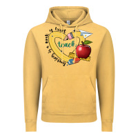 Vintage Mustard teaching is a work of heart Vintage Hoodie - JahusDesignShop