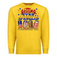 Lemon getting star spangled hammered Premium Sweatshirt - NancyCooperArtShop