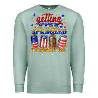 Seafoam getting star spangled hammered Premium Sweatshirt - NancyCooperArtShop
