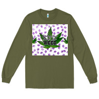 Army Green i bet my soul smells like weed Long Sleeve Tee - CTS Tumbler Store