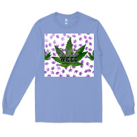 Colony Blue i bet my soul smells like weed Long Sleeve Tee - CTS Tumbler Store