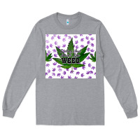 Heather Grey i bet my soul smells like weed Long Sleeve Tee - CTS Tumbler Store