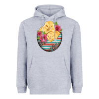 Heather Grey hatched egg easter chicks Heavyweight Hoodie - Artiststas