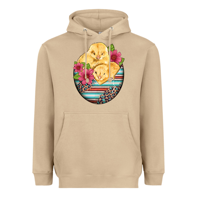 Hatched Egg Easter Chicks Heavyweight Hoodie by Artiststas | Teevron