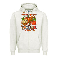 Oatmeal Heather in every season i will praise him Zipper Hoodie - AdoDesignShop