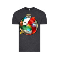 Vintage Black christmas  volleyball Vintage Tee - Zillion Design Studio