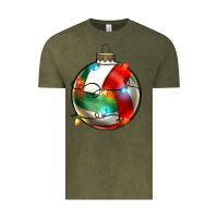 Vintage Olive christmas  volleyball Vintage Tee - Zillion Design Studio