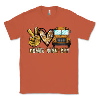Copper peace love bus Classic Tee - CowhideDigitalArt