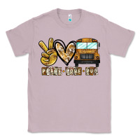 Lilac peace love bus Classic Tee - CowhideDigitalArt