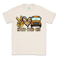 Natural peace love bus Classic Tee - CowhideDigitalArt