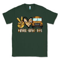 Sports Green peace love bus Classic Tee - CowhideDigitalArt