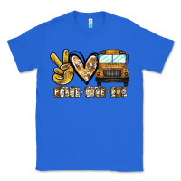 True Royal peace love bus Classic Tee - CowhideDigitalArt