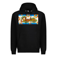 Black shalom with olive branch Premium Hoodie - AdoDesignShop