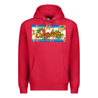 Cardinal shalom with olive branch Premium Hoodie - AdoDesignShop