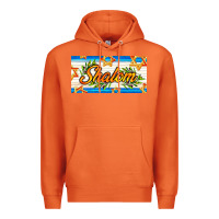 Carrot shalom with olive branch Premium Hoodie - AdoDesignShop