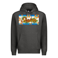 Charcoal Heather shalom with olive branch Premium Hoodie - AdoDesignShop