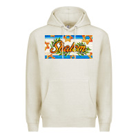 Oatmeal Heather shalom with olive branch Premium Hoodie - AdoDesignShop
