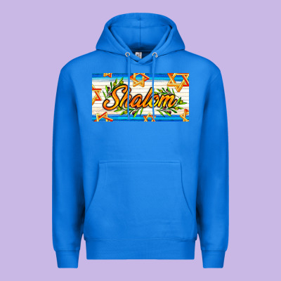 Shalom With Olive Branch Premium Hoodie Designed By Adodesignshop
