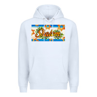 White shalom with olive branch Premium Hoodie - AdoDesignShop