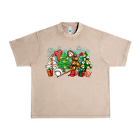 French Oak christmas trees with baseball Urban Heavy Tee - Zillion Design Studio