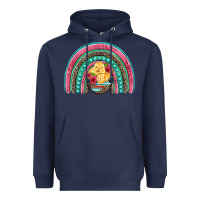 Navy hatched egg easter chicks rainbow Heavyweight Hoodie - Artiststas