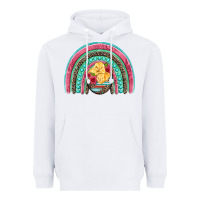White hatched egg easter chicks rainbow Heavyweight Hoodie - Artiststas