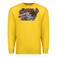 Lemon i back the blue eagle Premium Sweatshirt - NancyCooperArtShop