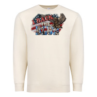 Sandshell i back the blue eagle Premium Sweatshirt - NancyCooperArtShop