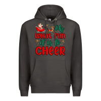 Smoke oh what fun it is to cheer Premium Hoodie - MaliasSmallBusiness