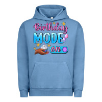 Pigment Pebble Blue Birthday Mode On Urban Hoodie - BundleAndBundleShop