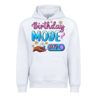 White Birthday Mode On Urban Hoodie - BundleAndBundleShop