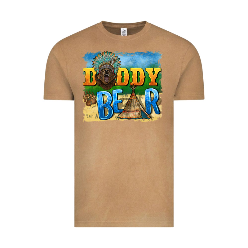 Daddy Bear Native Vintage Tee by BarkalooDesign | Teevron