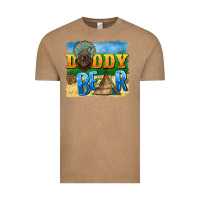 Vintage Coffee daddy bear native Vintage Tee - BarkalooDesign