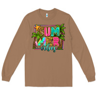 Toasted Coconut summer vibes Long Sleeve Tee - Zillion Design Studio