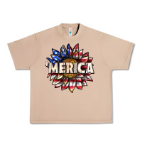 Burro merica with sunflower Urban Heavy Tee - texasbilliewilder
