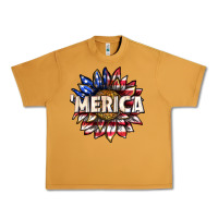 Peanut Butter merica with sunflower Urban Heavy Tee - texasbilliewilder