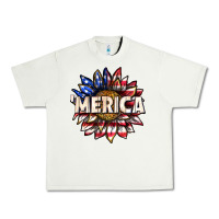 Pistachio merica with sunflower Urban Heavy Tee - texasbilliewilder