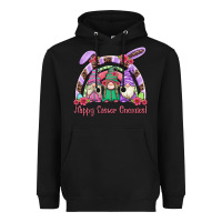 Happy Easter Gnomies Rainbow Heavyweight Hoodie | Teevron