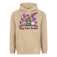 Mushroom happy easter gnomies rainbow Heavyweight Hoodie - Artiststas