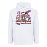 White happy easter gnomies rainbow Heavyweight Hoodie - Artiststas